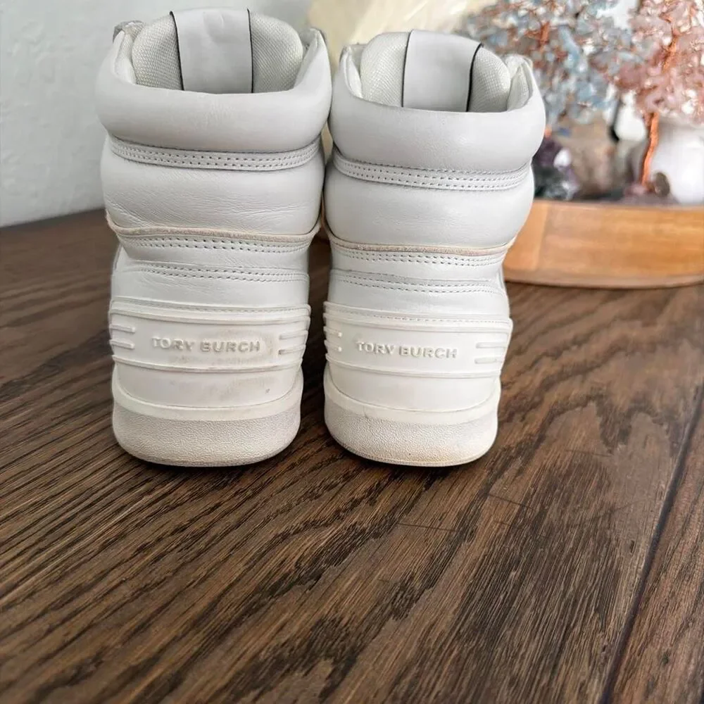 Tory Burch Women's White Hightops